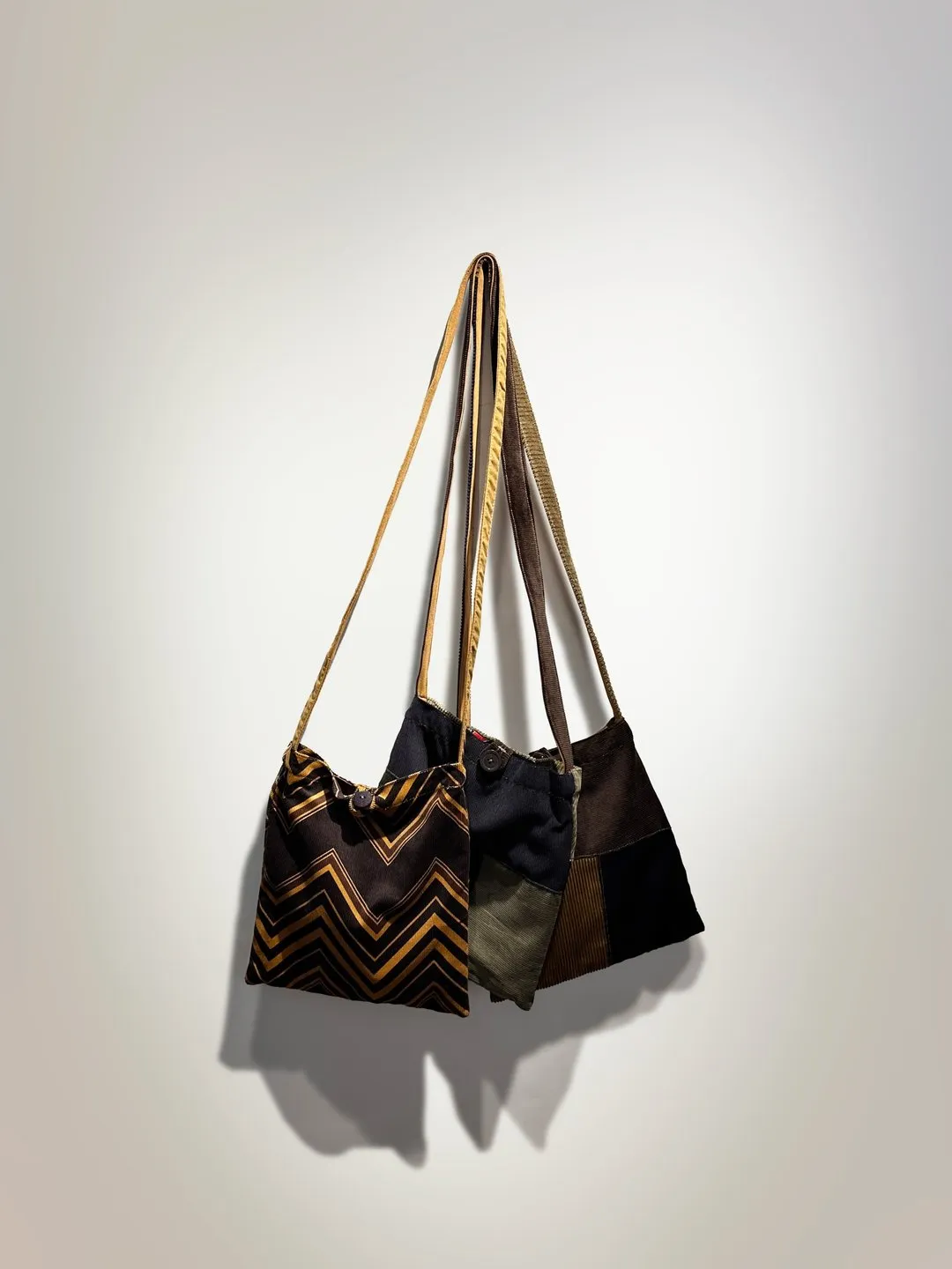 First Edition — Jeans Pocket Crossbody — Patchwork