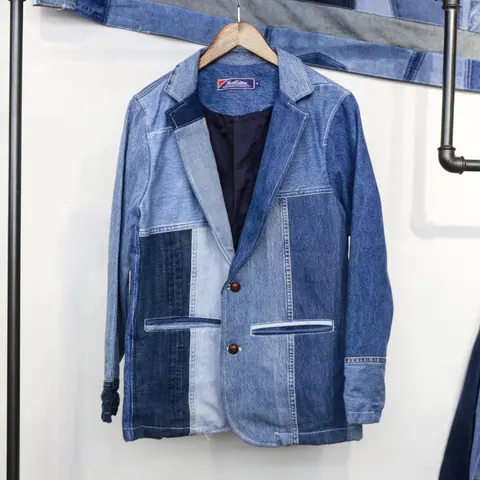 First Edition — Reworked Denim Blazer