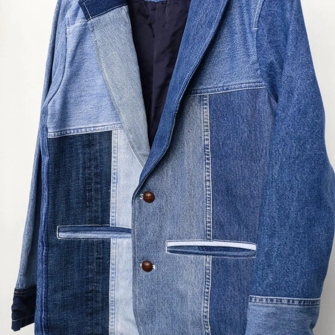 First Edition — Reworked Denim Blazer
