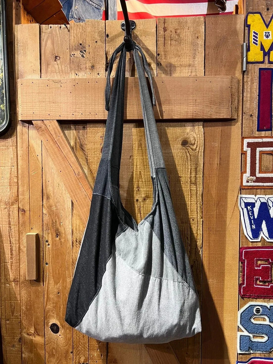 First Edition — Patchwork Long Tote