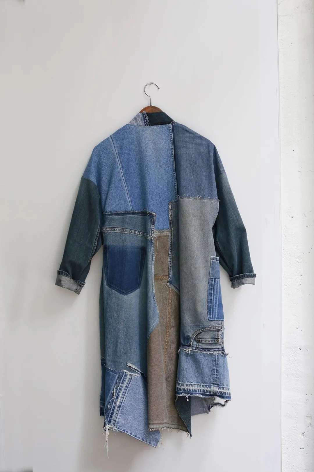 First Edition — Crazy Patchwork Denim Jacket