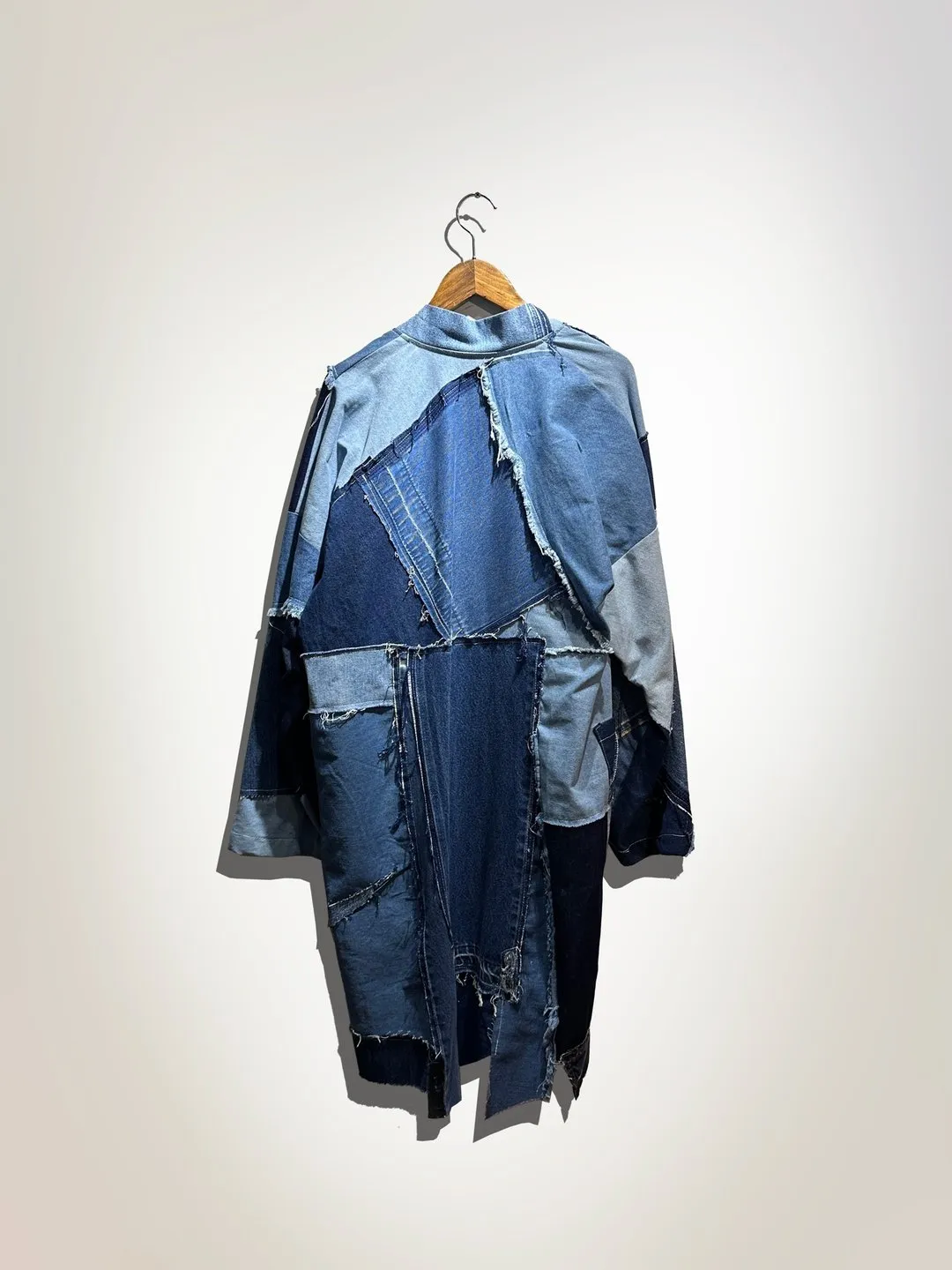 First Edition — Crazy Patchwork Denim Jacket