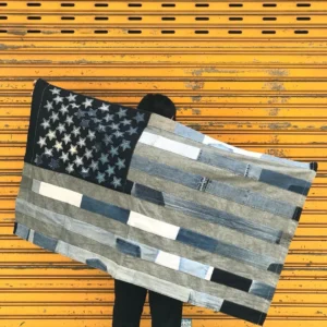 First Edition — Reworked Denim USA Flag