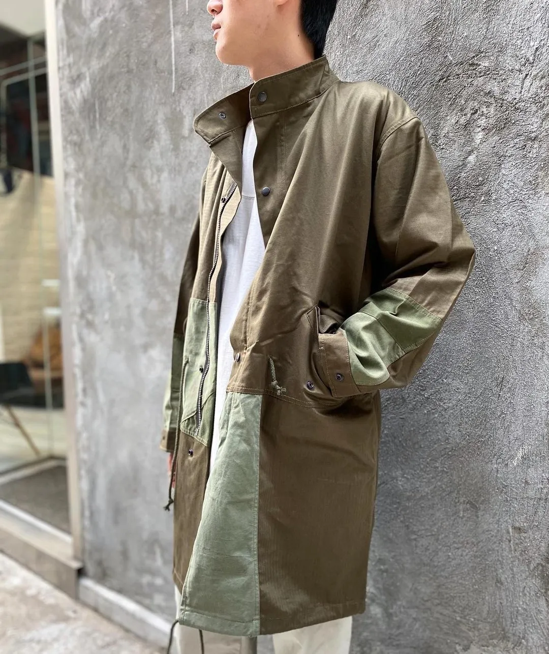 First Edition — Military Patchwork Parka