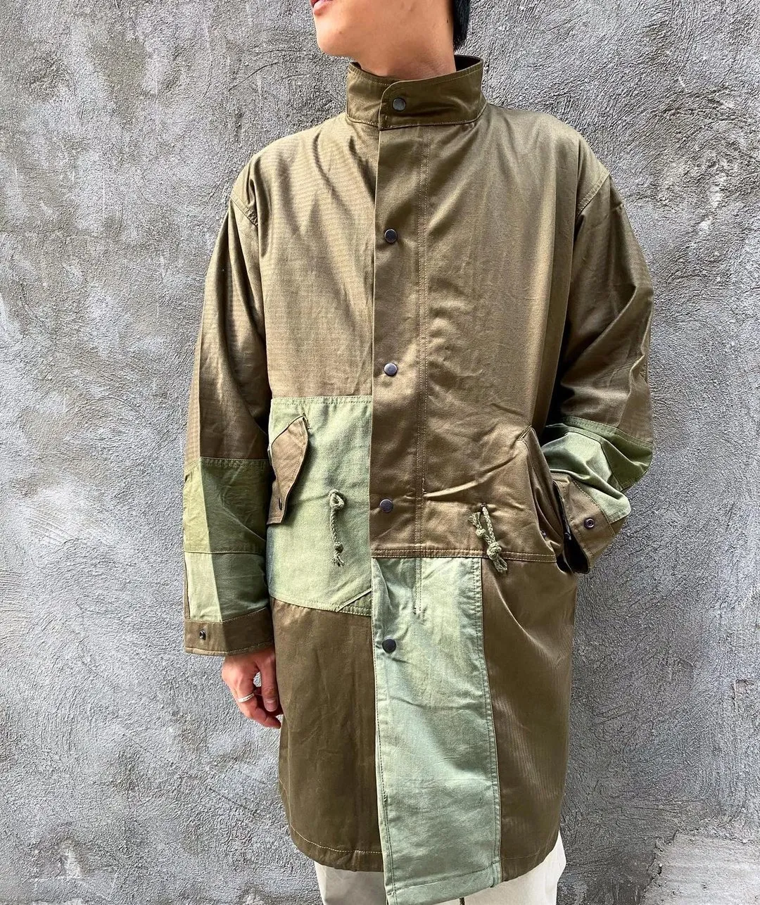 First Edition — Military Patchwork Parka
