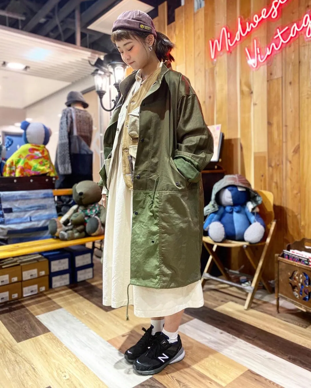 First Edition — Military Patchwork Parka