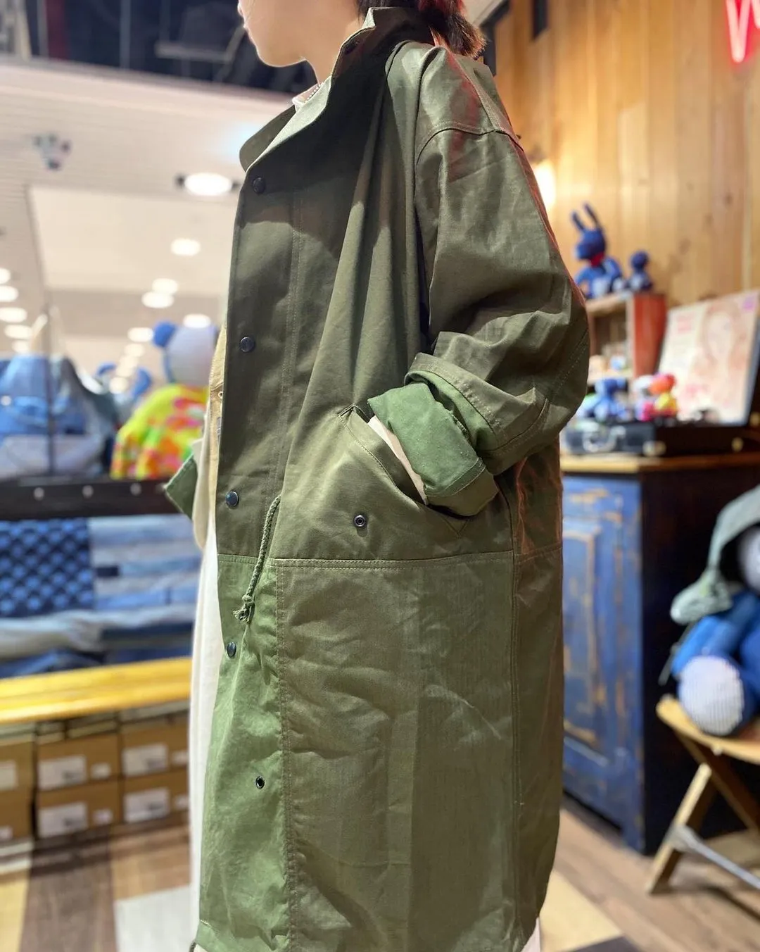 First Edition — Military Patchwork Parka