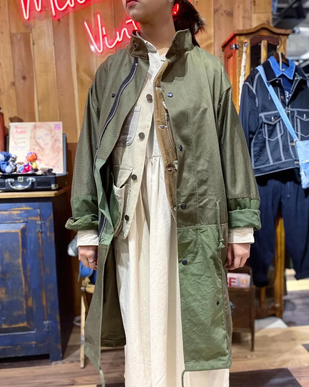 First Edition — Military Patchwork Parka