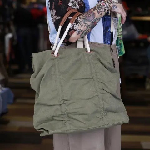 First Edition — Two-Way Canvas Tote