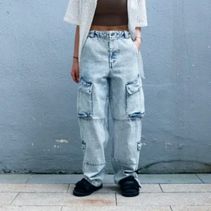 Midwest Supply — Multi-Pocket Washed Jeans