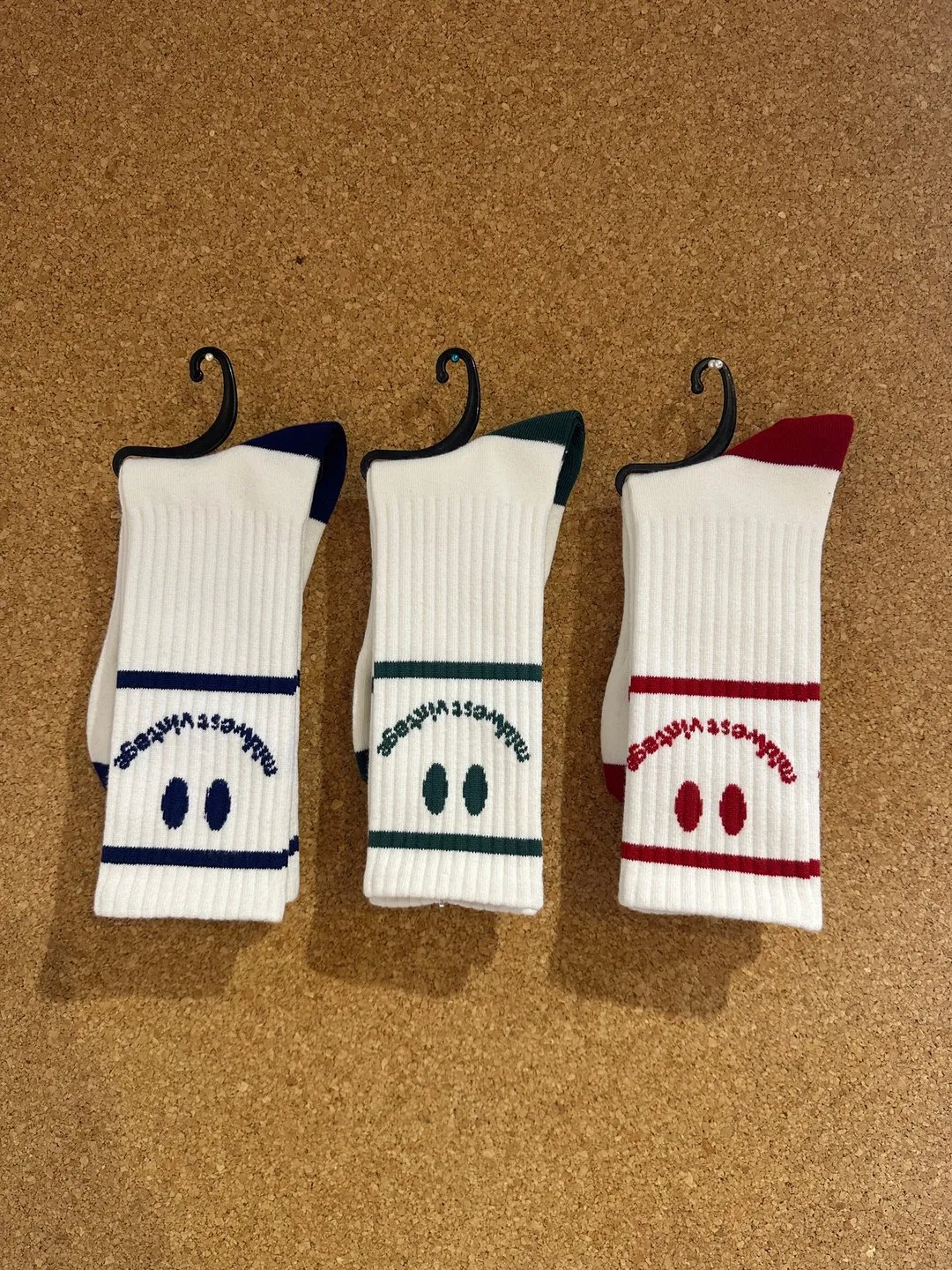 Midwest Vintage — Smiley Face Socks