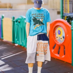 First Edition — Patchwork Athletic Shorts