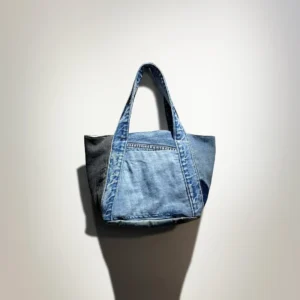 First Edition — Denim Bib Mini Tote
