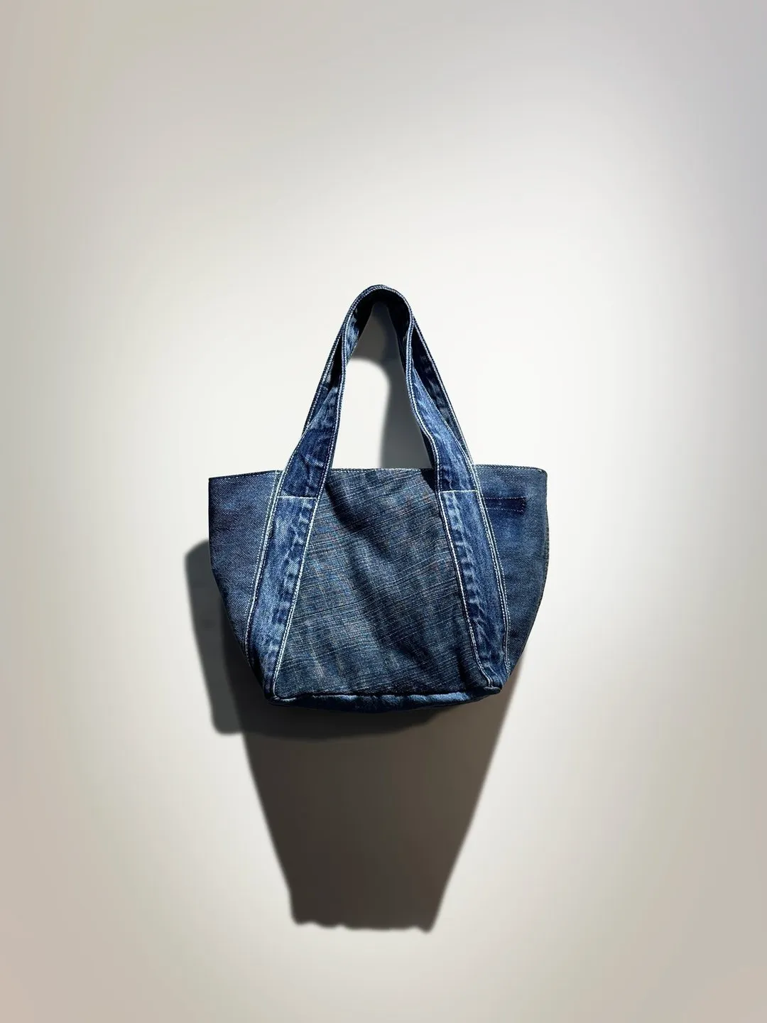 First Edition — Denim Bib Mini Tote