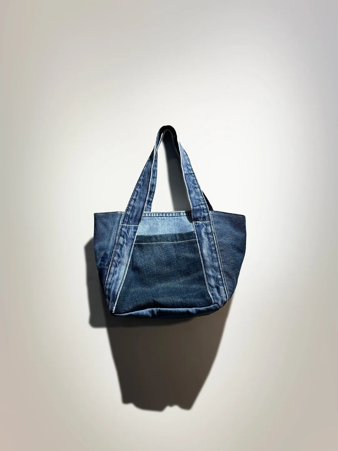 First Edition — Denim Bib Mini Tote