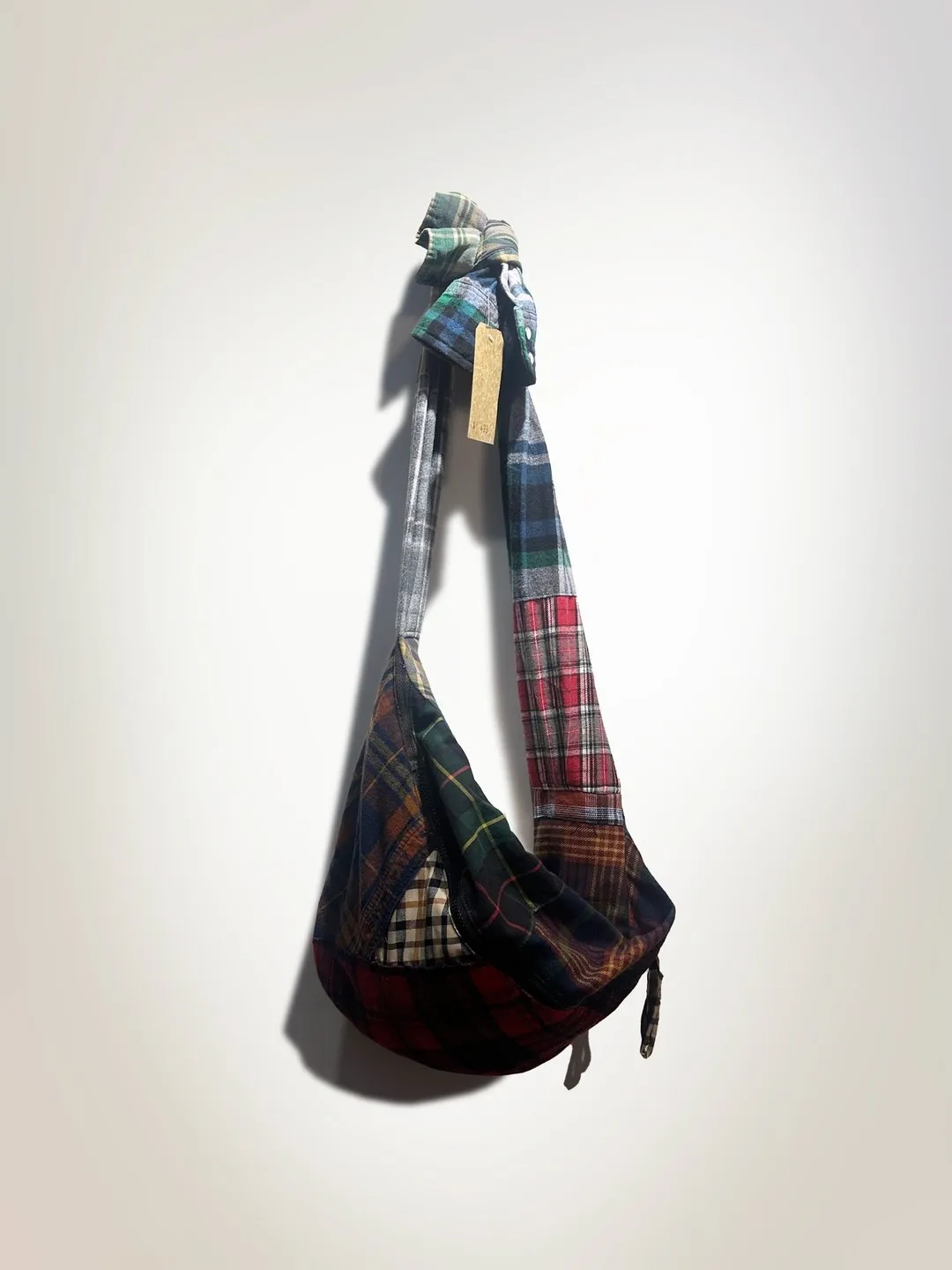 First Edition — Flannel Patchwork Crossbody