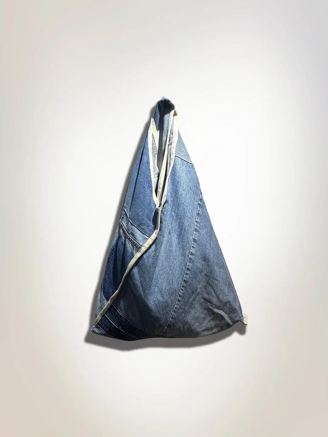 First Edition — Triangle Denim Tote