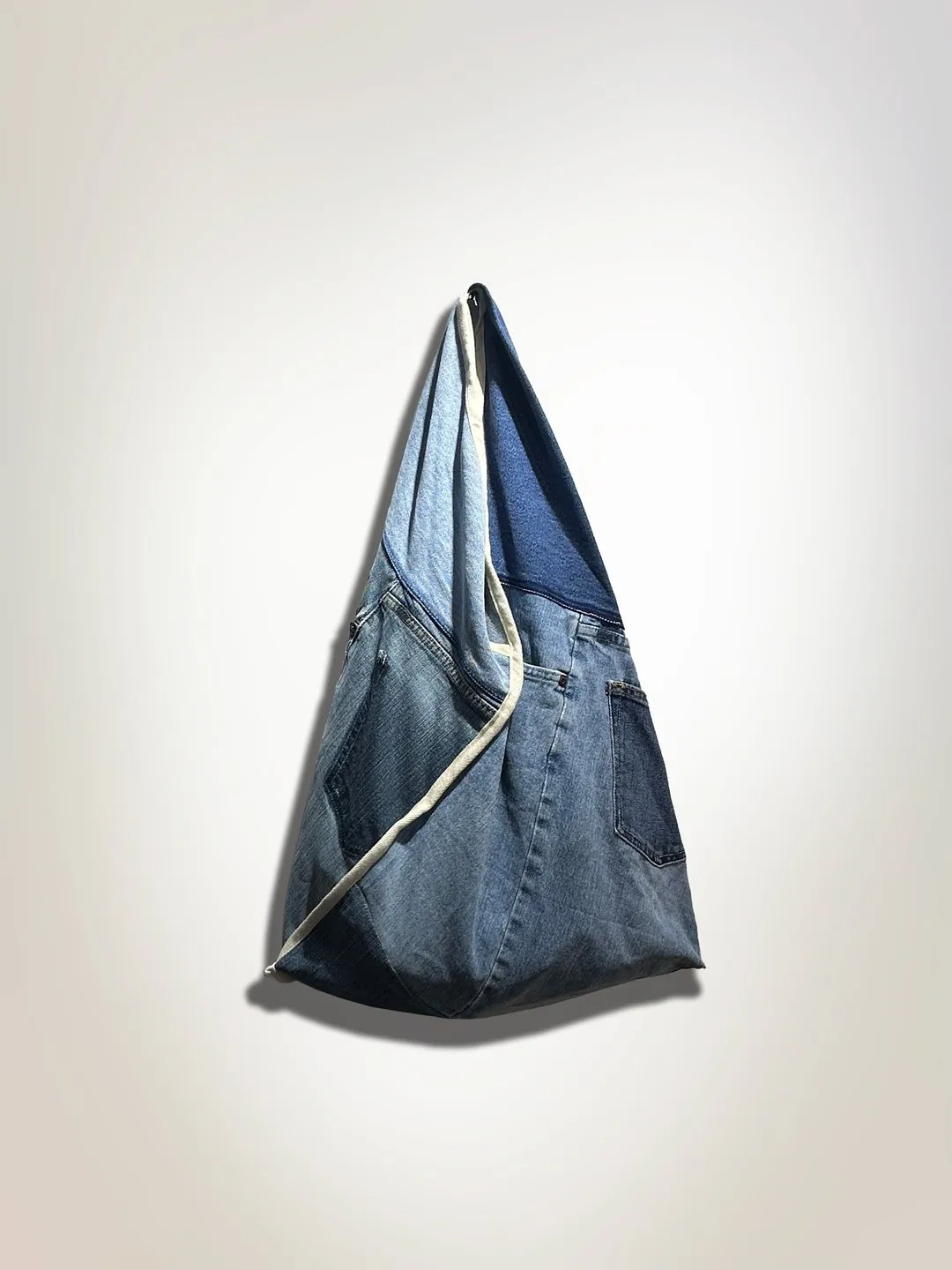 First Edition — Triangle Denim Tote