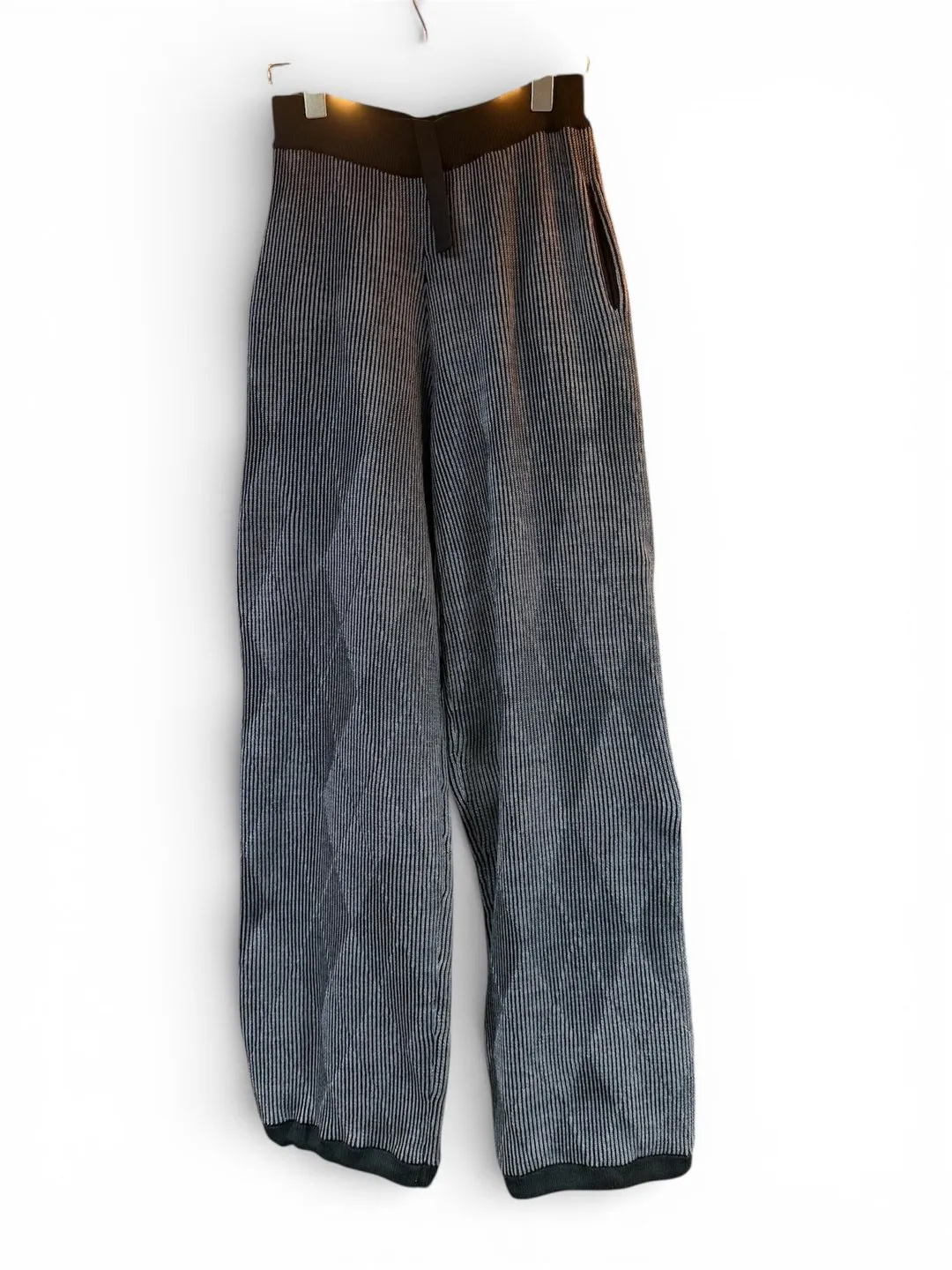 First Edition — Reversible Diamond Knit Trousers