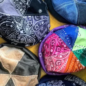 First Edition — Mixed-Fabric Miki Cap