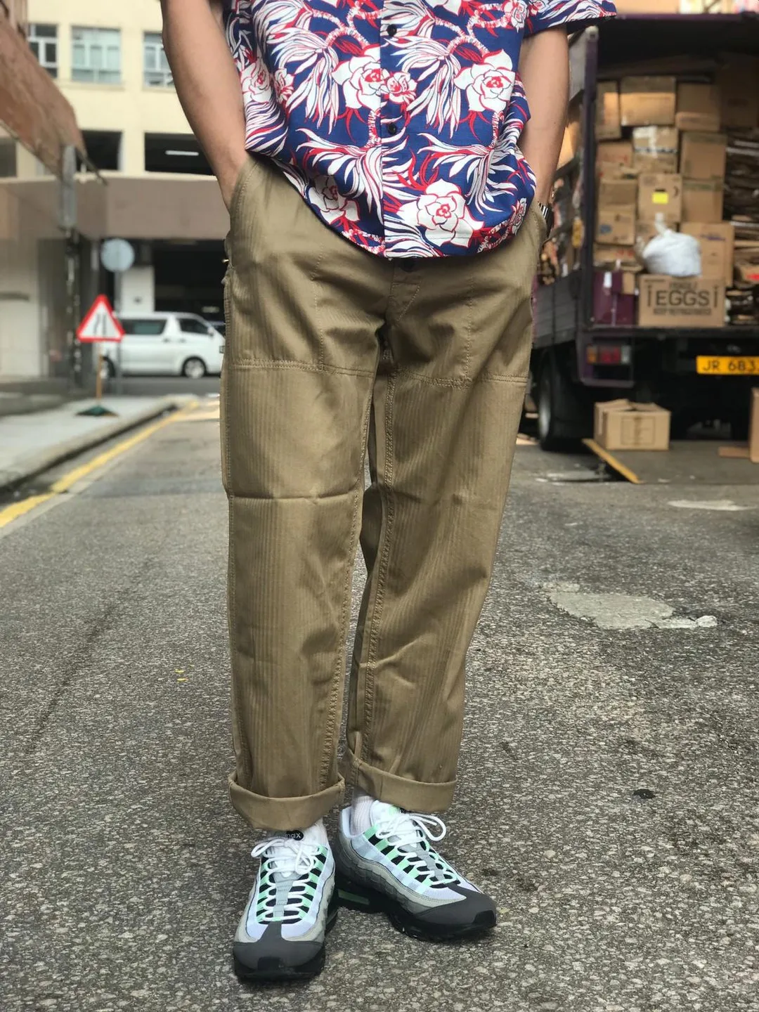 Midwest Supply — Button-Front Army Pants