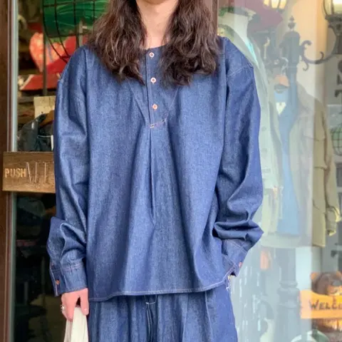 Midwest Supply — Denim Pullover Shirt