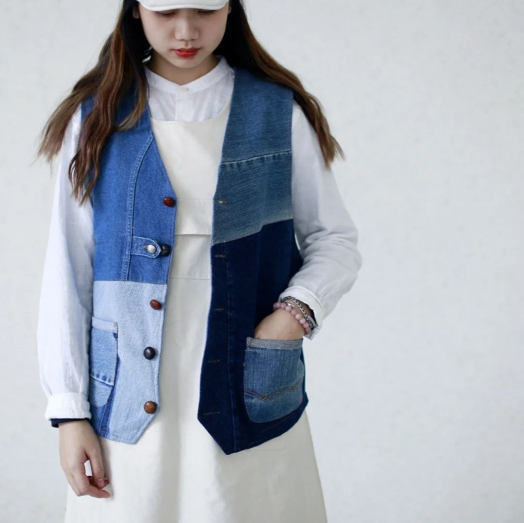 First Edition — Reworked Denim Vest