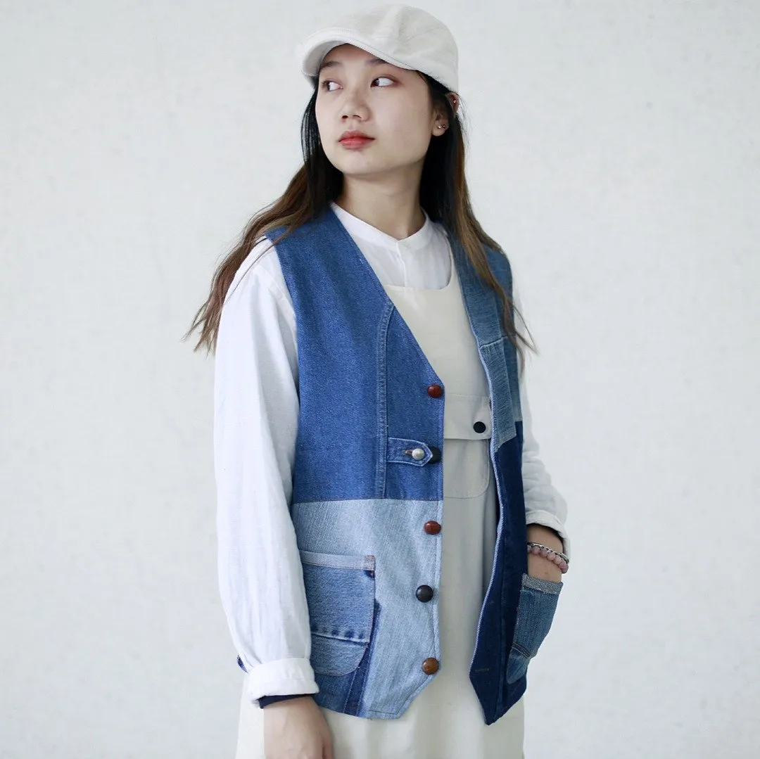 First Edition — Reworked Denim Vest