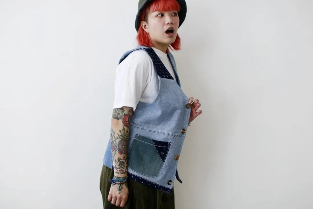 First Edition — Reworked Denim Vest