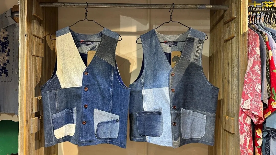 First Edition — Reworked Denim Vest