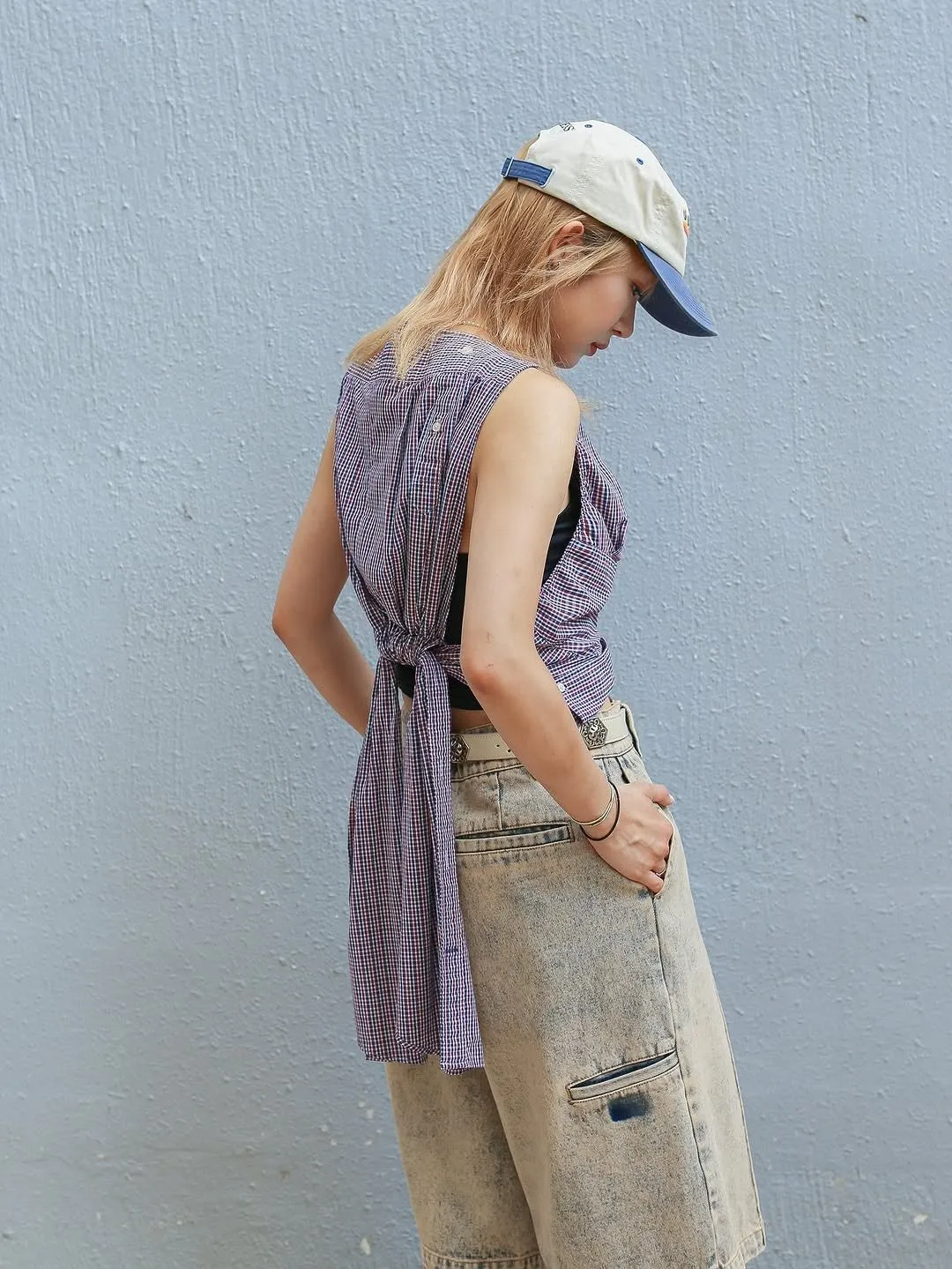 First Edition — Reworked Tie-Back Vest