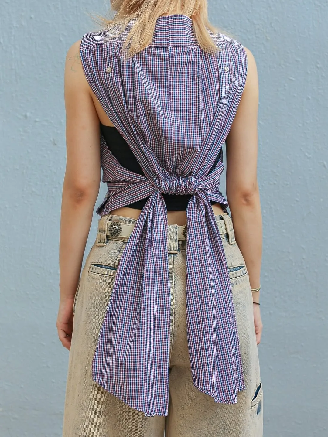 First Edition — Reworked Tie-Back Vest