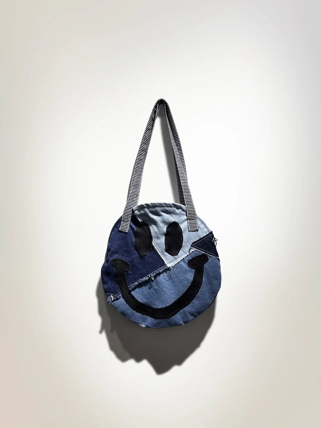 First Edition — Smiley Denim Tote