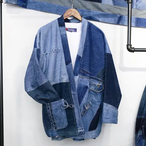 First Edition — Tonal Denim Kimono