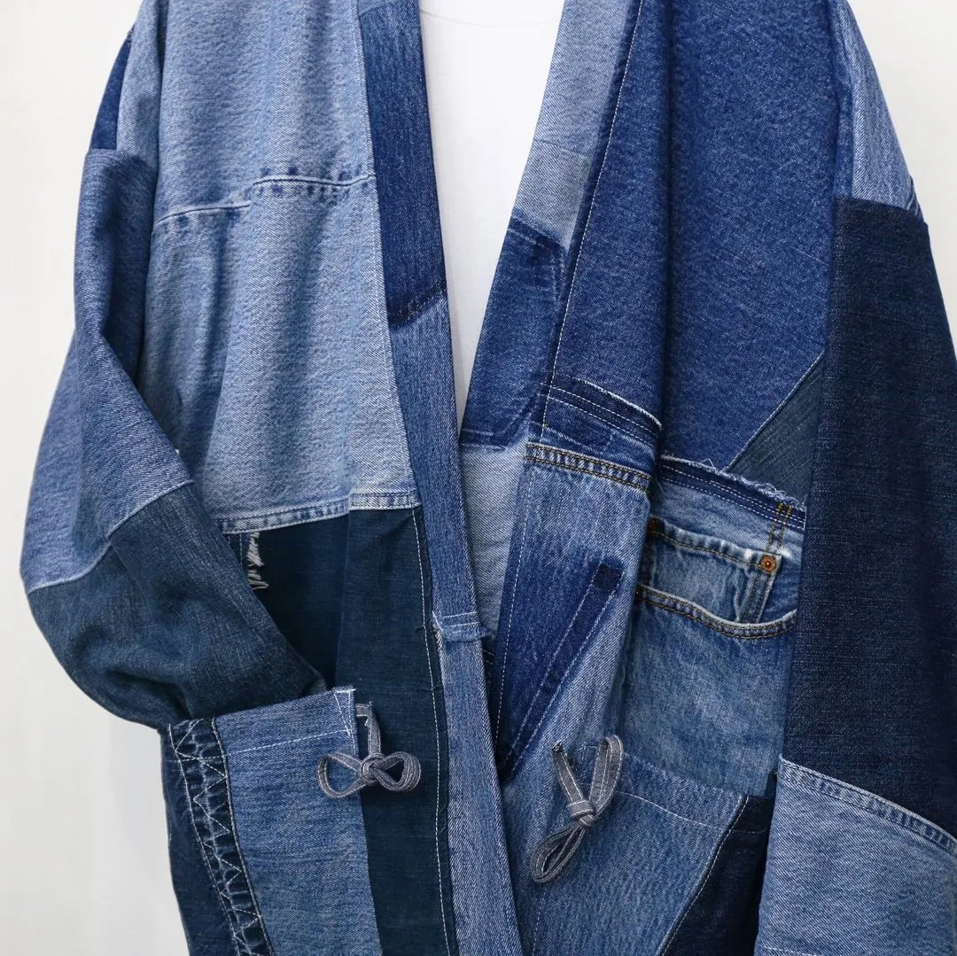 First Edition — Tonal Denim Kimono