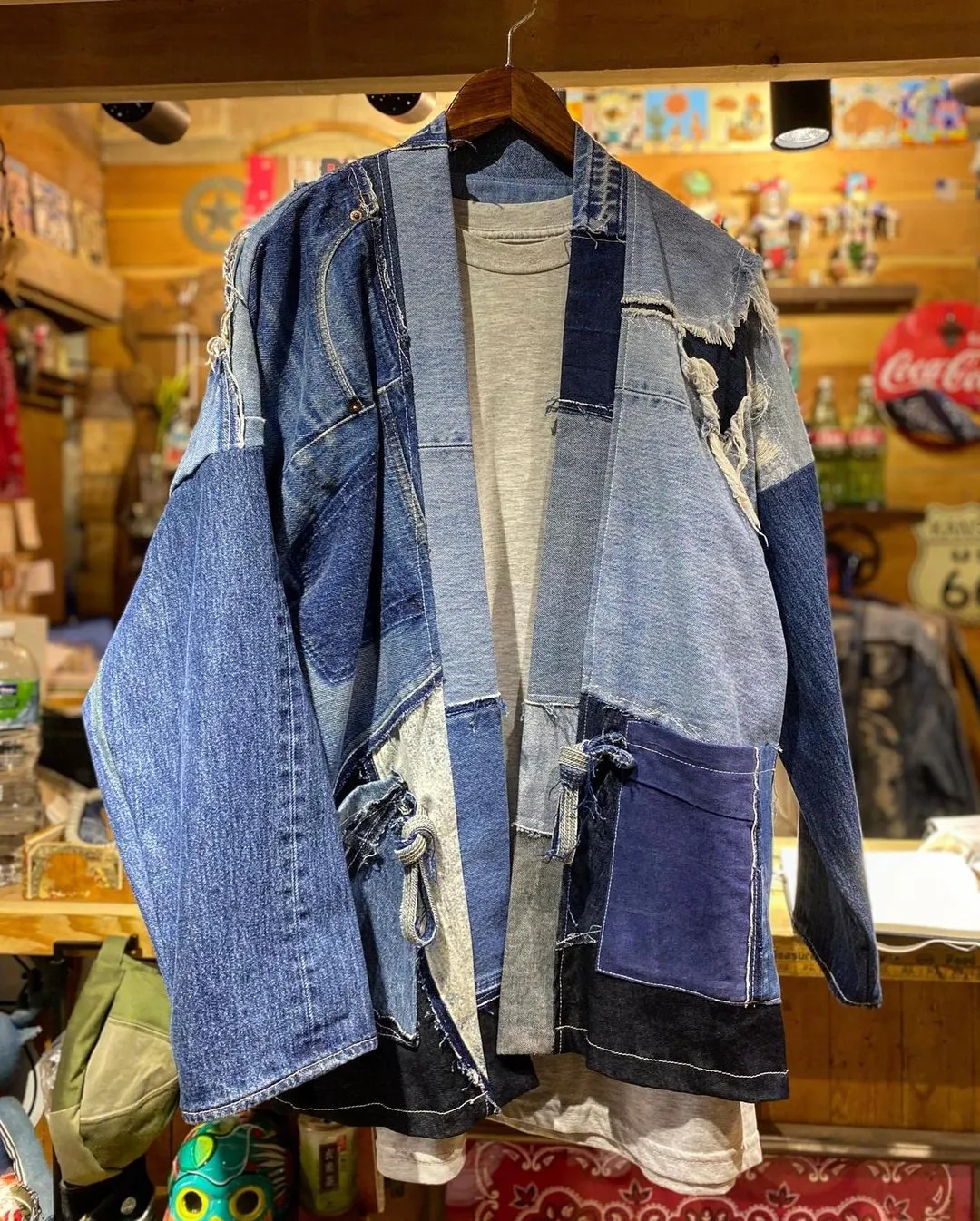 First Edition — Tonal Denim Kimono