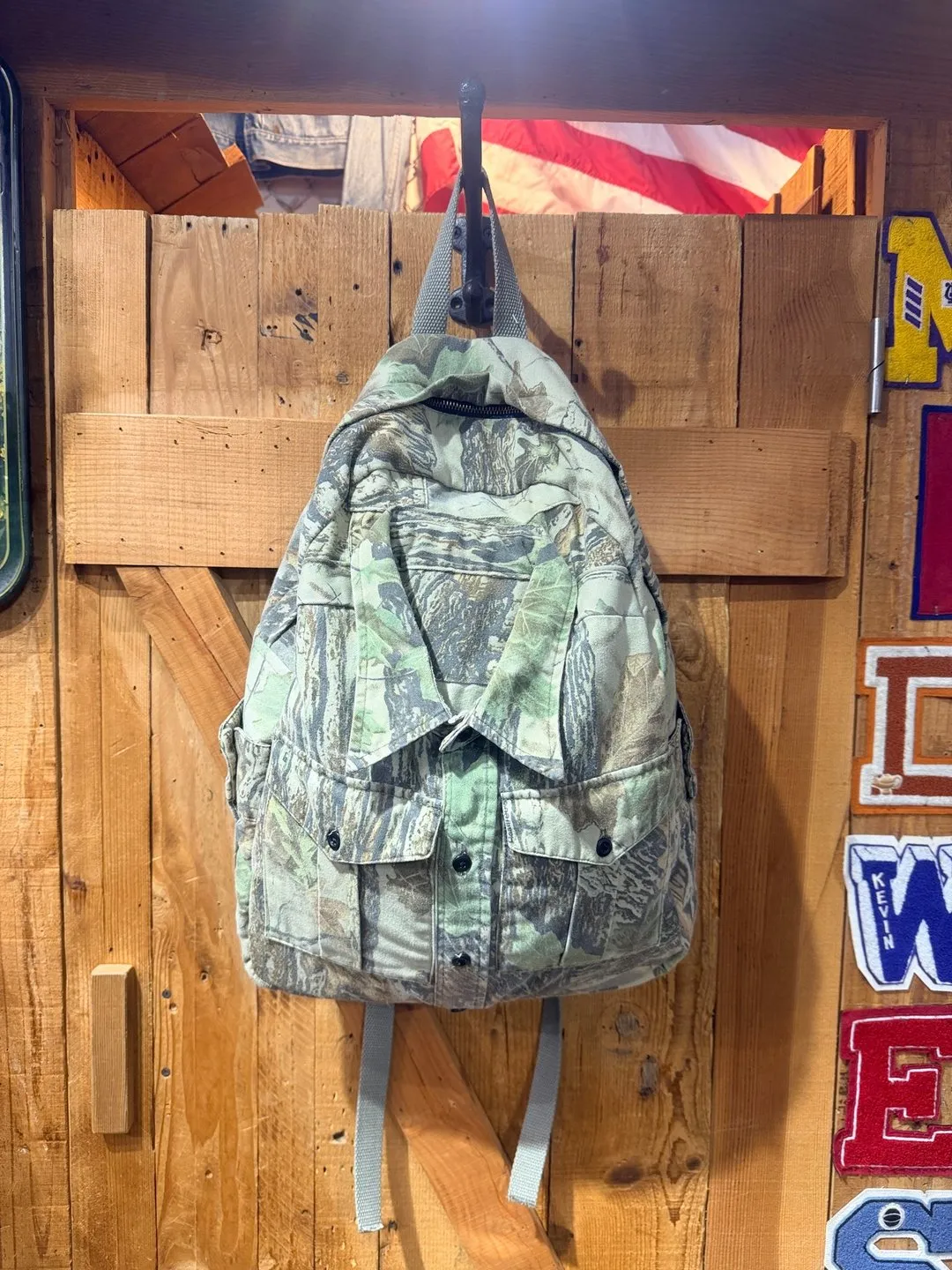 First Edition — Reconstructed Shirt Backpack