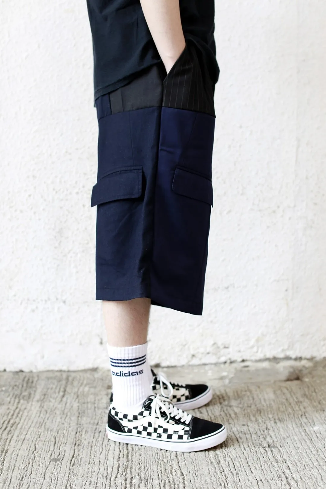 First Edition — Indigo Patchwork Pants