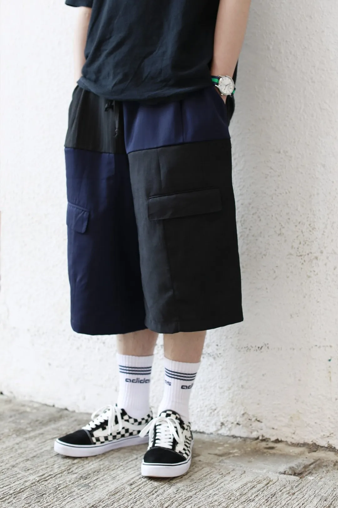 First Edition — Indigo Patchwork Pants