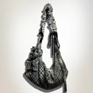 First Edition — Ruffle Strap Crossbody Bag