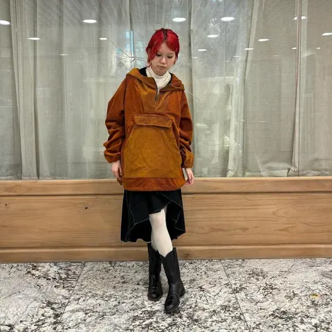 First Edition — Corduroy Hooded Pullover