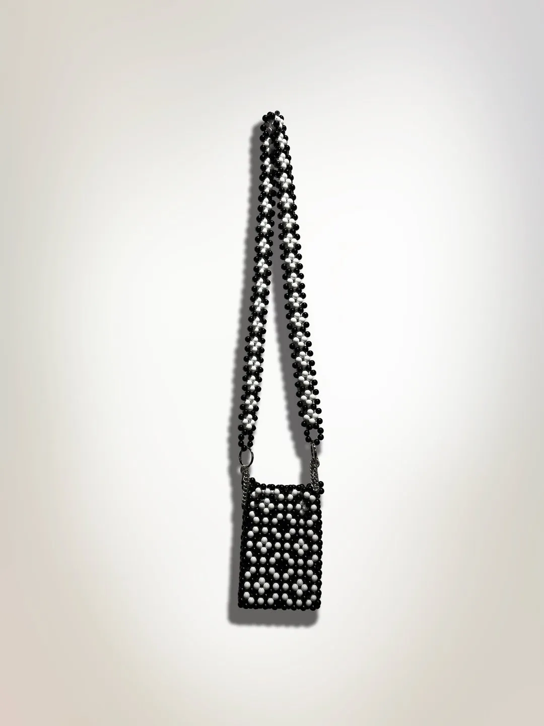 First Edition — Floral Beaded Phone Bag