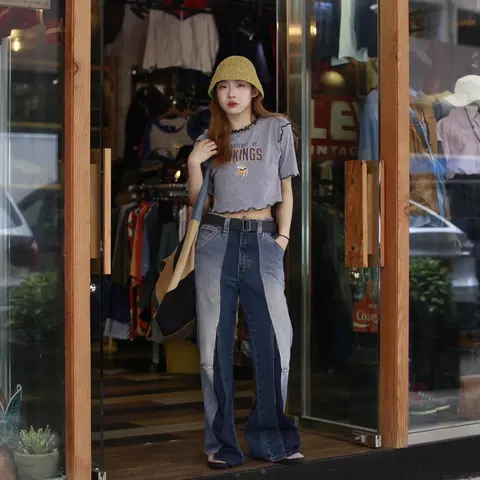 First Edition — Three-Panel Jeans