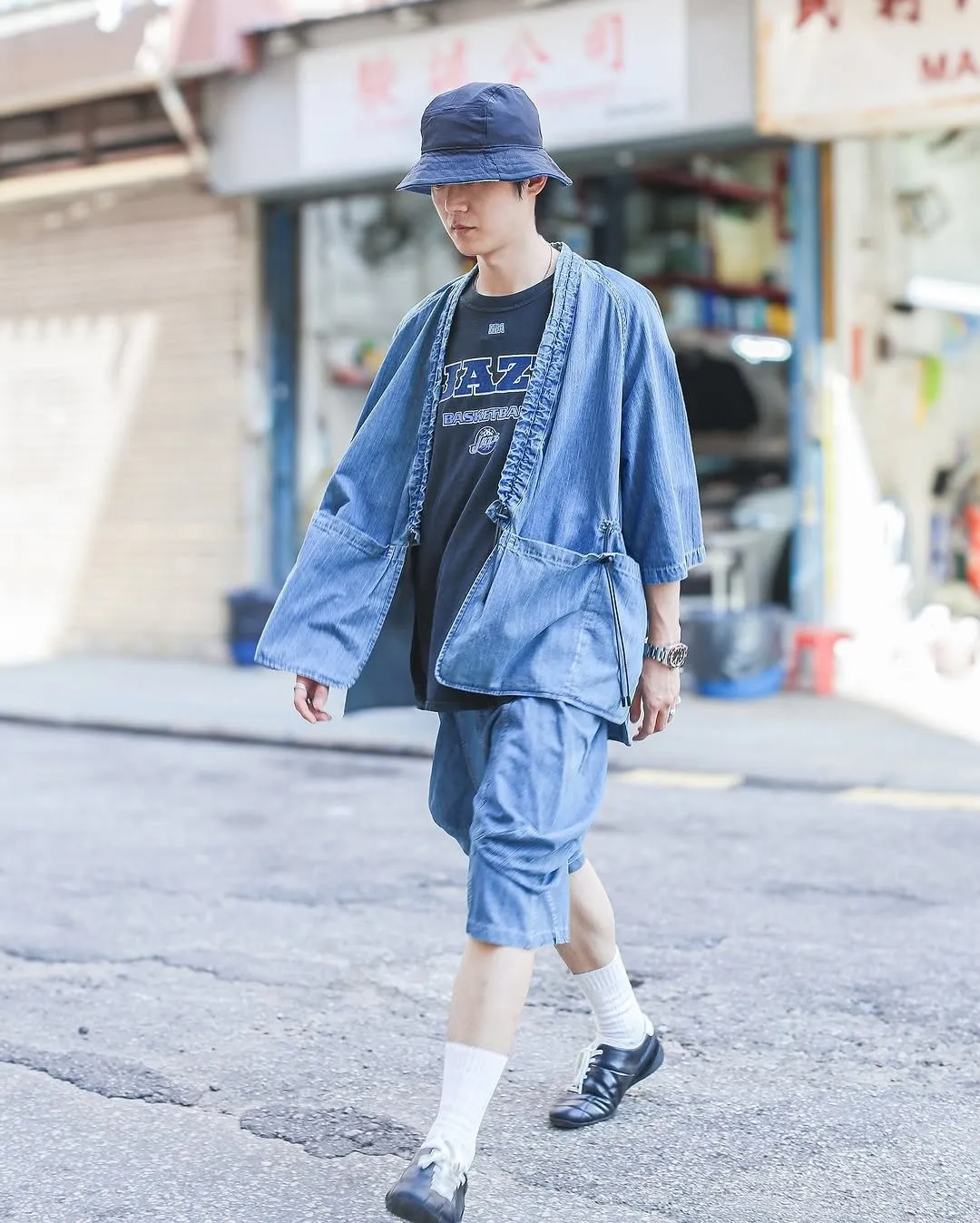First Edition — Lightweight Denim Kimono