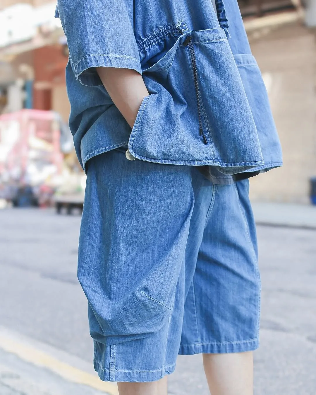 First Edition — Lightweight Denim Kimono