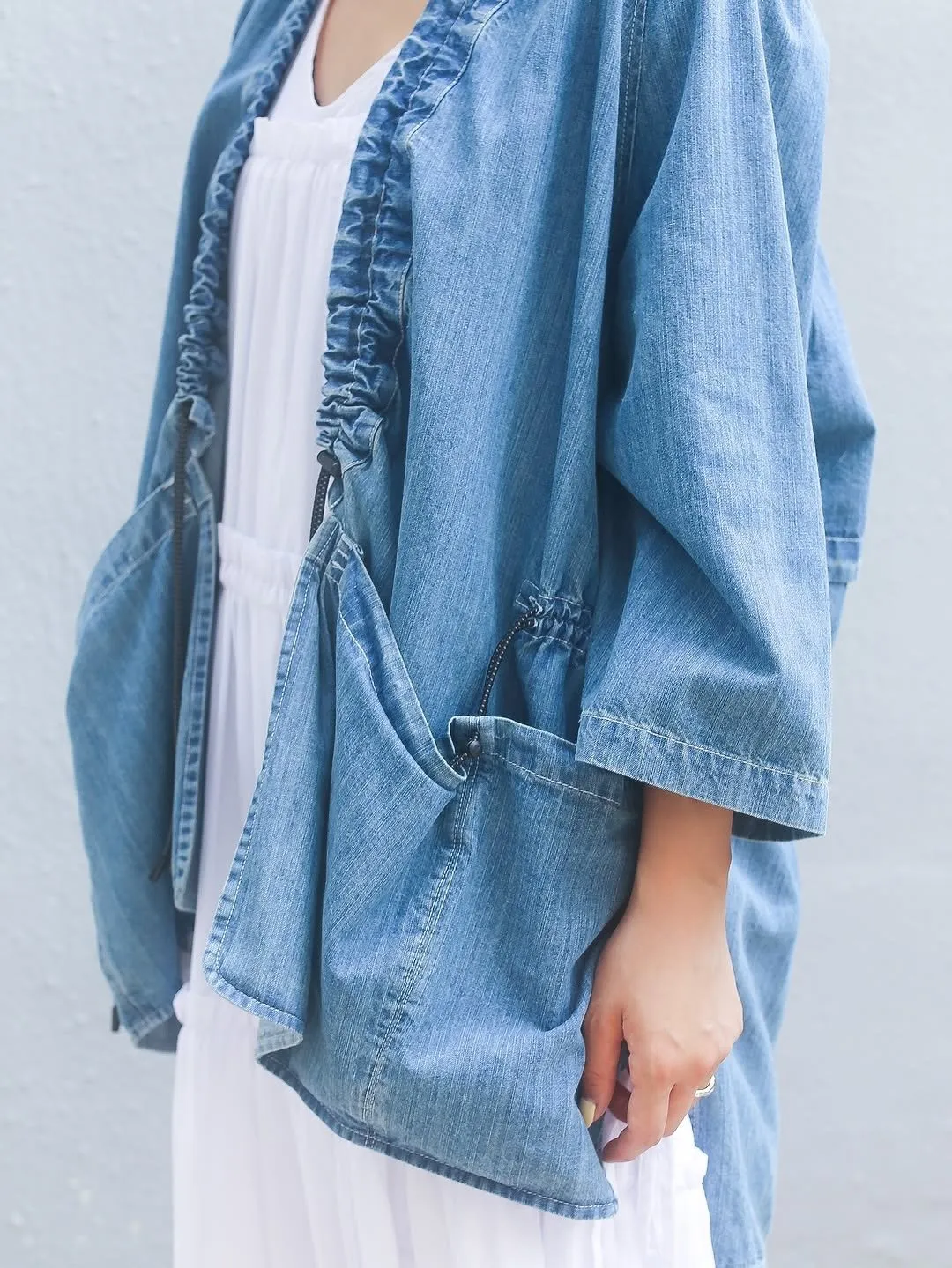 First Edition — Lightweight Denim Kimono