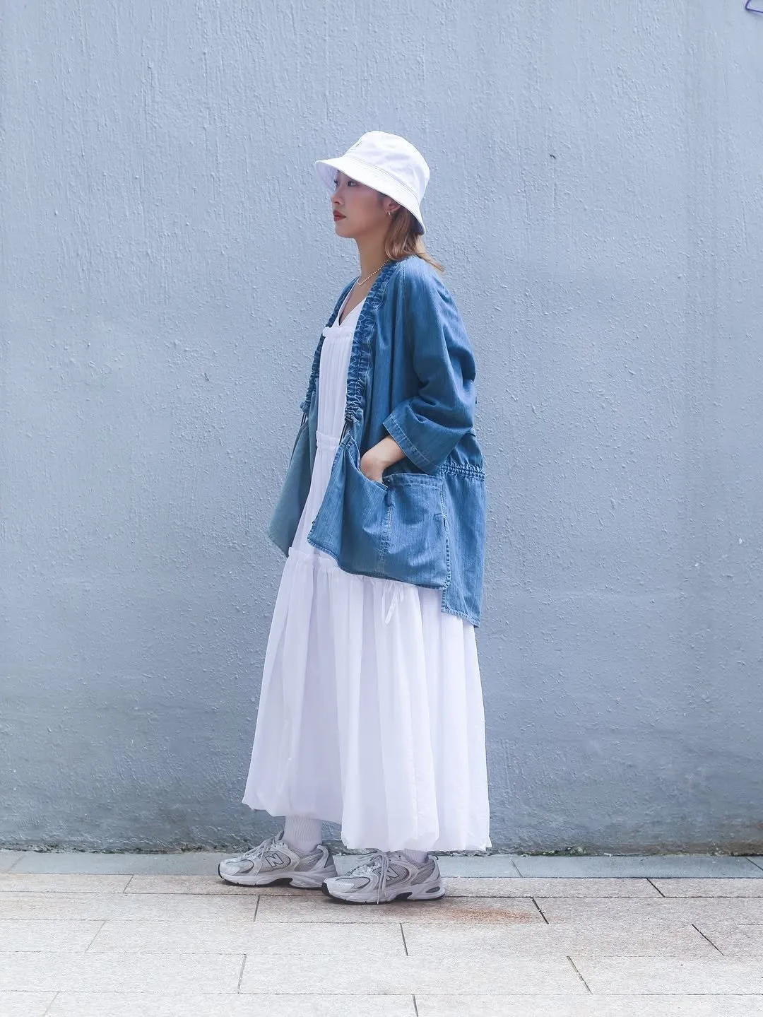 First Edition — Lightweight Denim Kimono