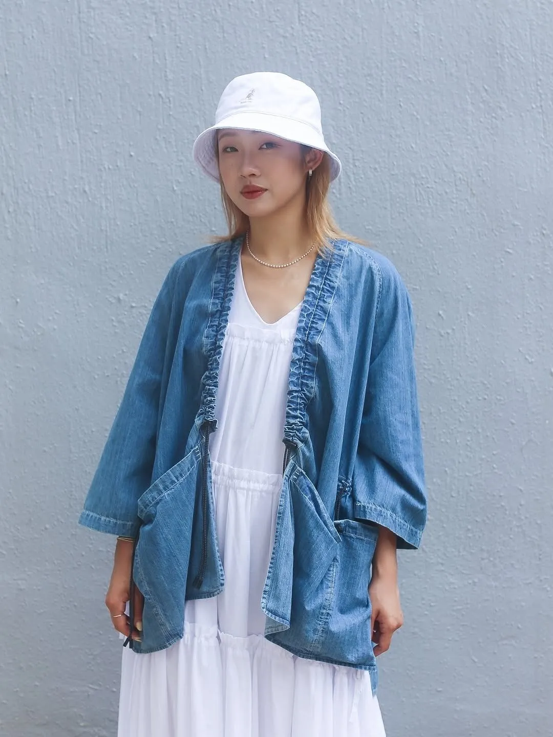 First Edition — Lightweight Denim Kimono