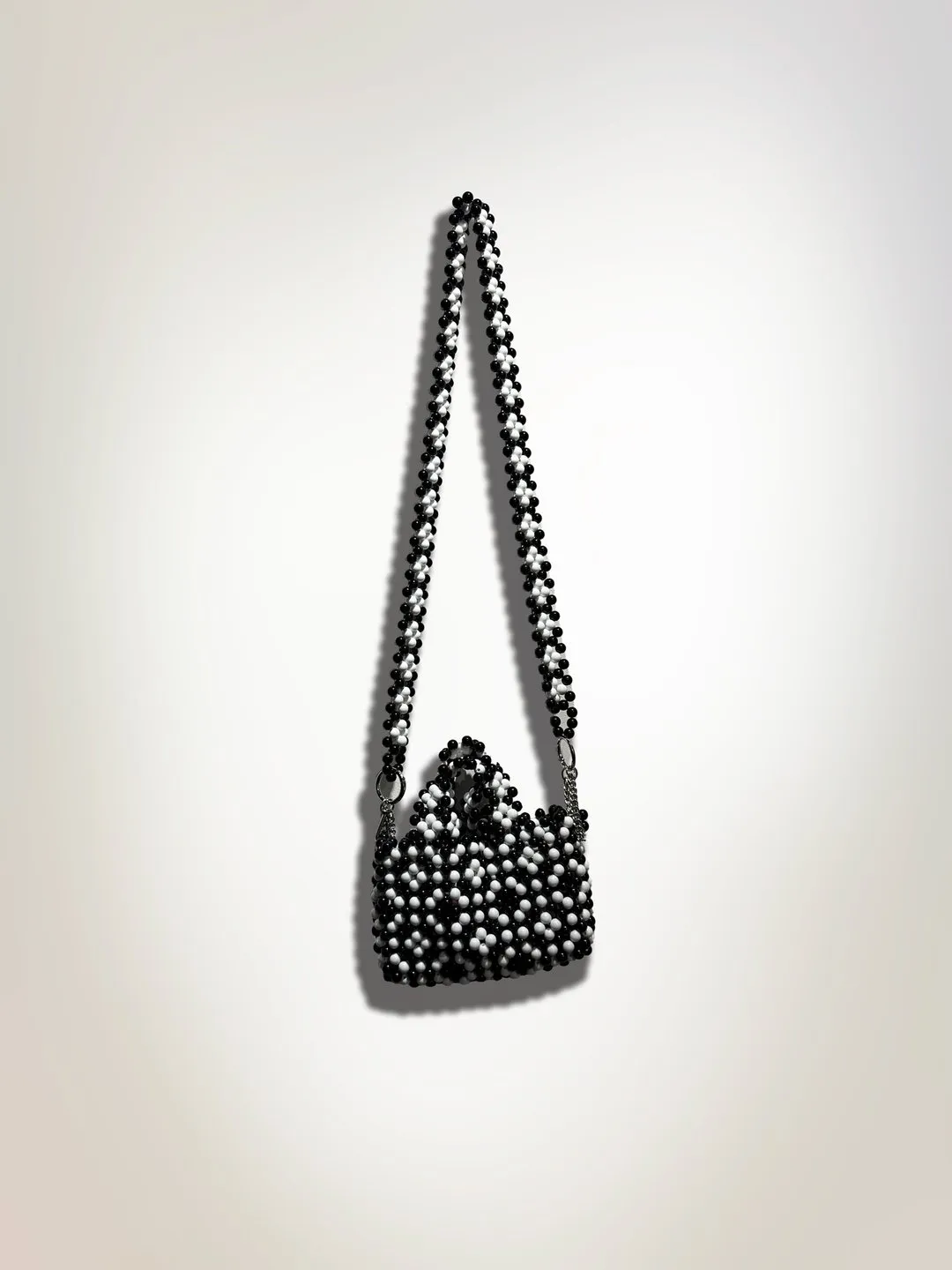First Edition — Floral Beaded Mini Tote